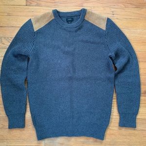 Men’s J. Crew Cotton Ribbed Sweater, X-Small